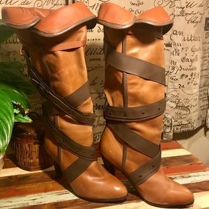 ✂️Reduced ✂️Colin Stuart Leather Boots - Sz 8